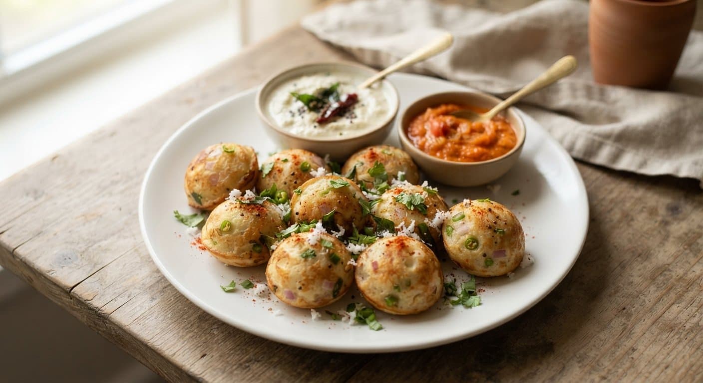 Egg Paniyaram