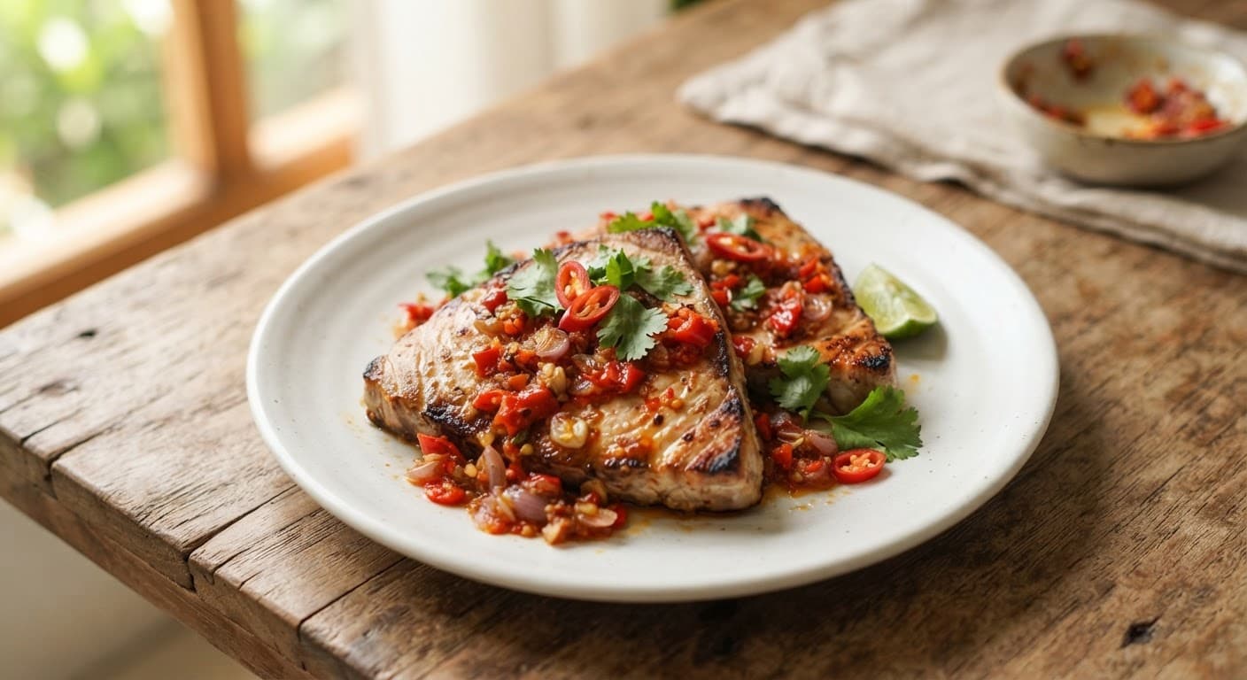 Balado Tuna Steaks