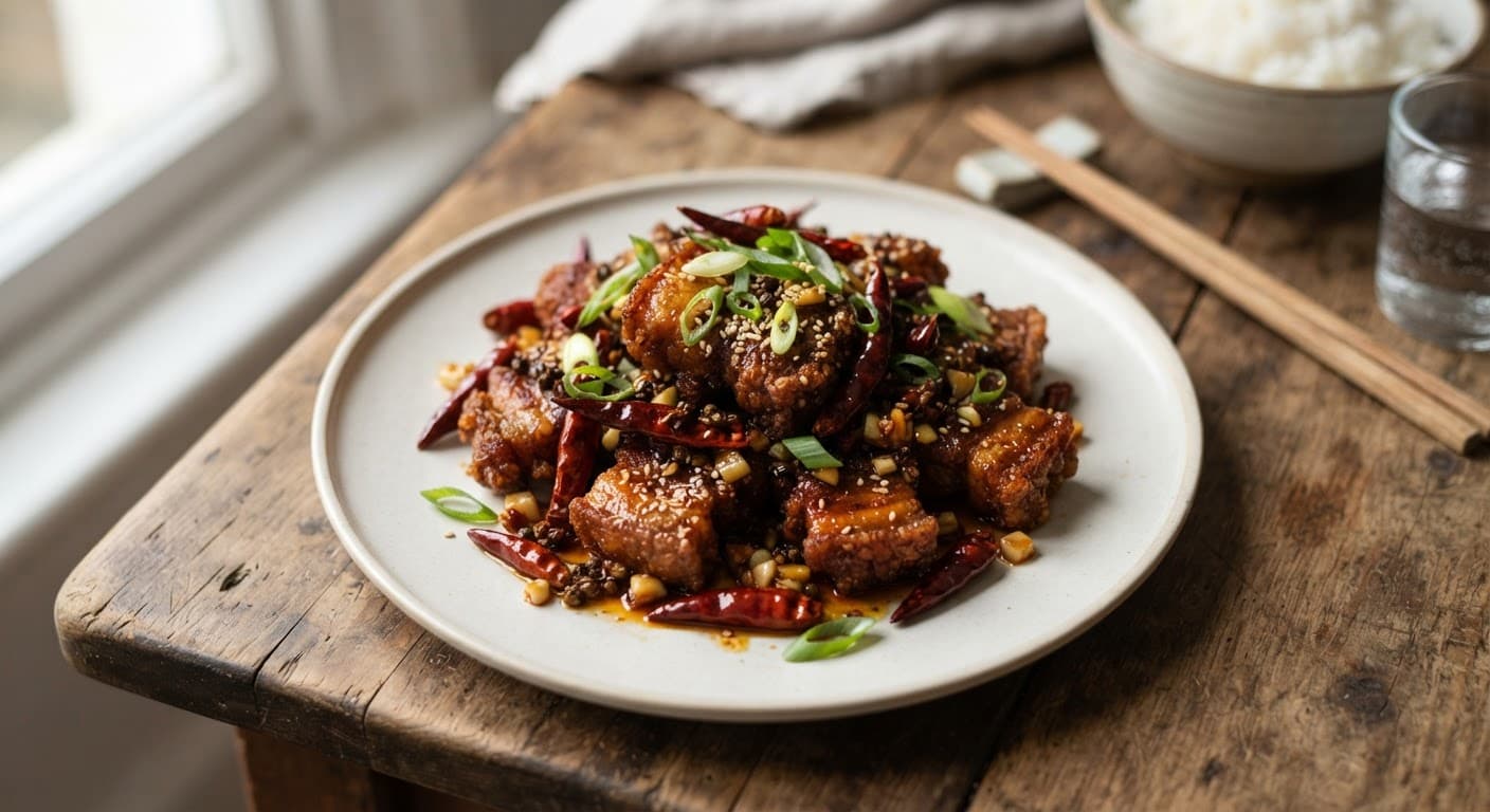 Chinese Crispy Chilli Pork