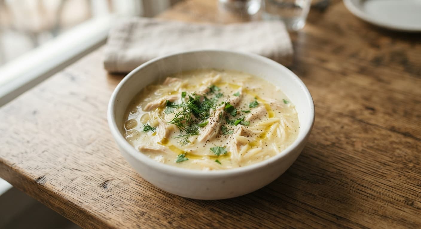 Chicken Avgolemono Soup